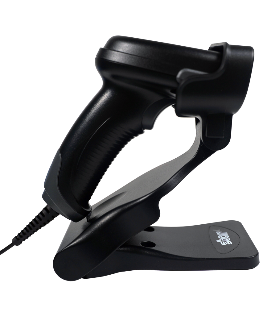 AirTrack R2 – Barcode Scanner – Cordless – Scanner with Cable and Stand
